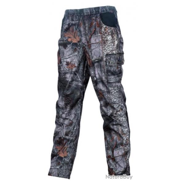 Pantalon doubl polaire camo Forest Treeland 48