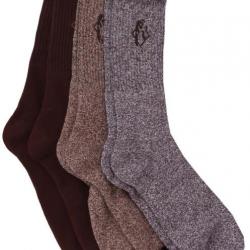 Chaussettes Confort Hunting Somlys pack de 3 44