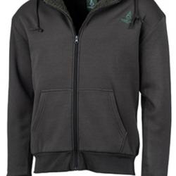 Sweat capuche zippé vert Treeland M