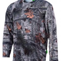 Tee-shirt manches longues camo forest Treeland XL