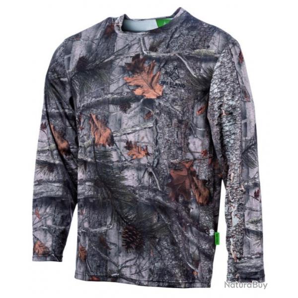 Tee-shirt manches longues camo forest Treeland XL