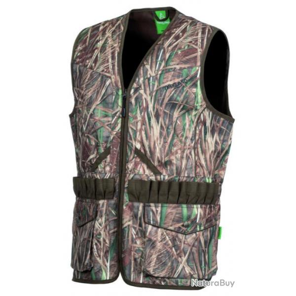 Gilet de chasse camo roseaux Treeland XL