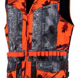 Gilet de chasse orange/forest Treeland 3XL