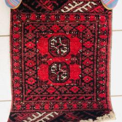 Tapis afghan Oushak ancien fin XIXème siècle