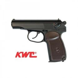 Pistolet KWC MAKAROV PM Full metal - 4,5 mm Co2 Bbs Steel. Avec Blowback