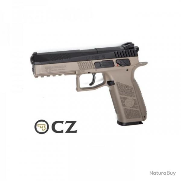 CZ P-09 Duty FDE Duotone Pistolet avec Bowback - 4,5 mm Co2 BBs