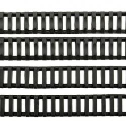 Couvre Rail Type Ladder Gomme ( pack de 4) - Noir - DUKE