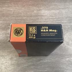 Munitions RWS KS calibre 375 H&H Mag