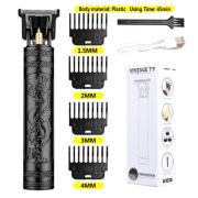 Tondeuse De Précision 6-en-1 Homme - Imperméable USB - Pour Barbe, Nez, Cheveux