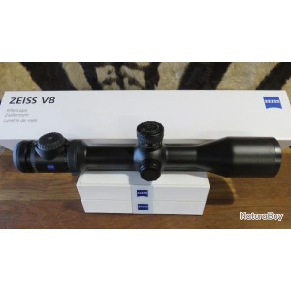 Lunette ZEISS Victory V8  rail 1.8-14x50 M ASV rticule 60 + 10 bague de tourelle