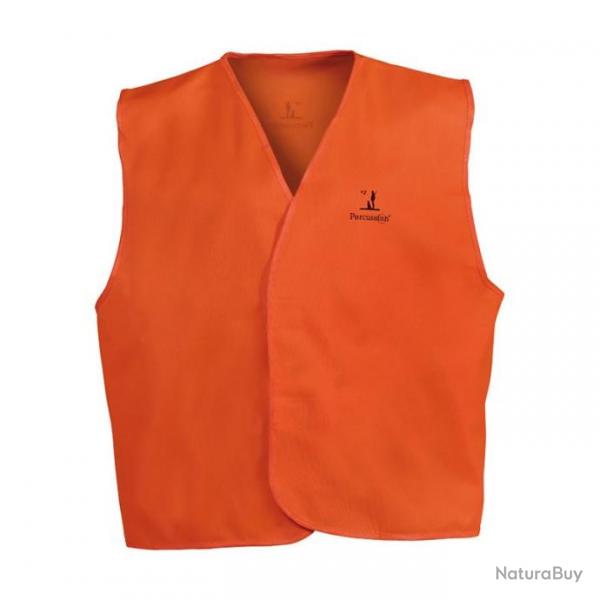 PERCUSSION GILET TRAQUE FLUO ORANGE XL/2XL