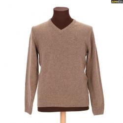 LOVERGREEN PULL LAMBSWOOL COL V TAUPE