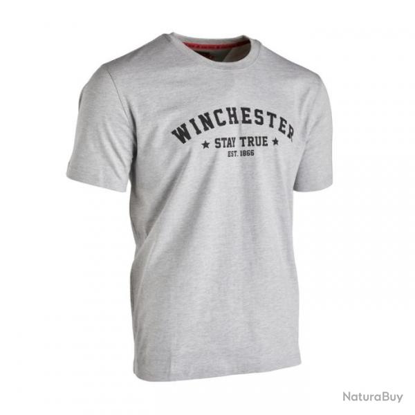 WINCHESTER T SHIRT ROCKDALE GREY