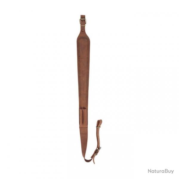 LIGNE VERNEY-CARRON BRETELLE CARABINE CUIR AVEC ETUI 2 BALLES