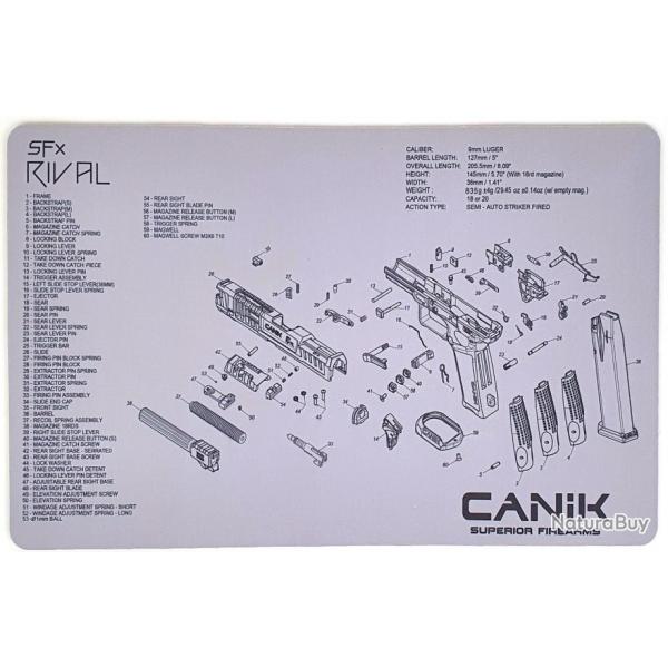 CANIK TAPIS DE NETTOYAGE TP9 SFX RIVAL