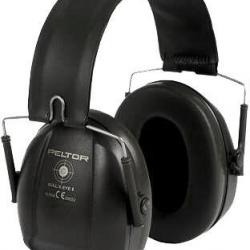 PELTOR CASQUE BULL'EYE I NOIR AVEC SERRE-TETE PLIABLE