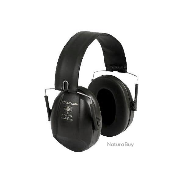 PELTOR CASQUE BULL'EYE I NOIR AVEC SERRE-TETE PLIABLE