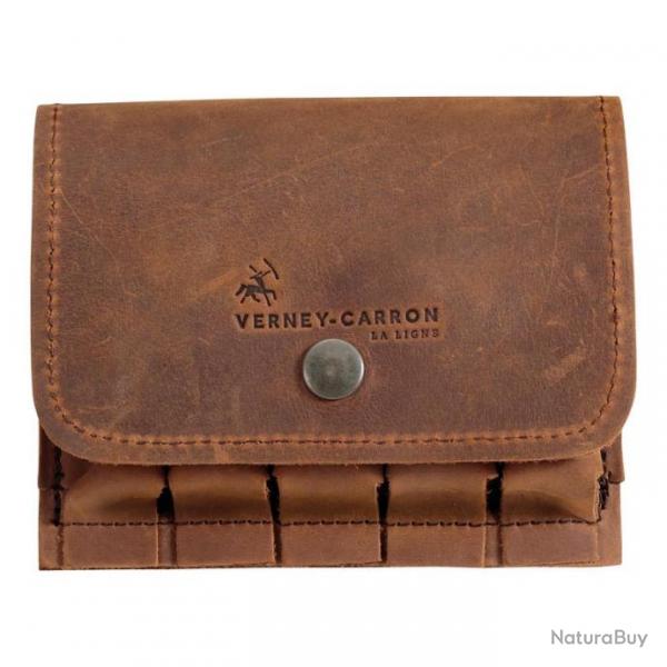 LIGNE VERNEY CARRON POCHETTE CEINTURE CUIR POUR CARTOUCHES