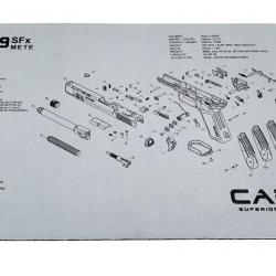 TAPIS DE NETTOYAGE TP9 SFX METE