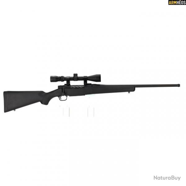 PACK MOSSBERG CARABINE PATRIOT SYNTHTIQUE  CANON FILET 56 CM ET LUNETTE 3-9X40 308 Win