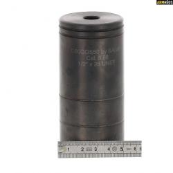 MODERATEUR DE SON SAI D80CQS50 AR15 CAL 5.56 / 223 FILETAGE 1/2X28 UNEF