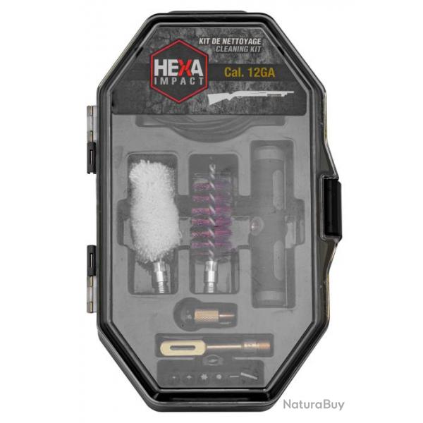 KIT DE NETTOYAGE HEXA IMPACT POUR ARMES CAL. 12