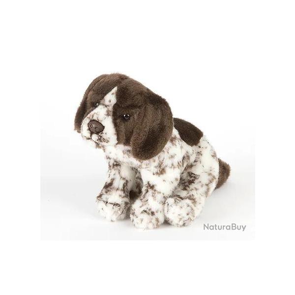 PELUCHE CHIEN POINTER - 27CM