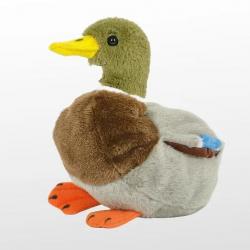 PELUCHE CANARD COLVERT MOYEN 18 CM