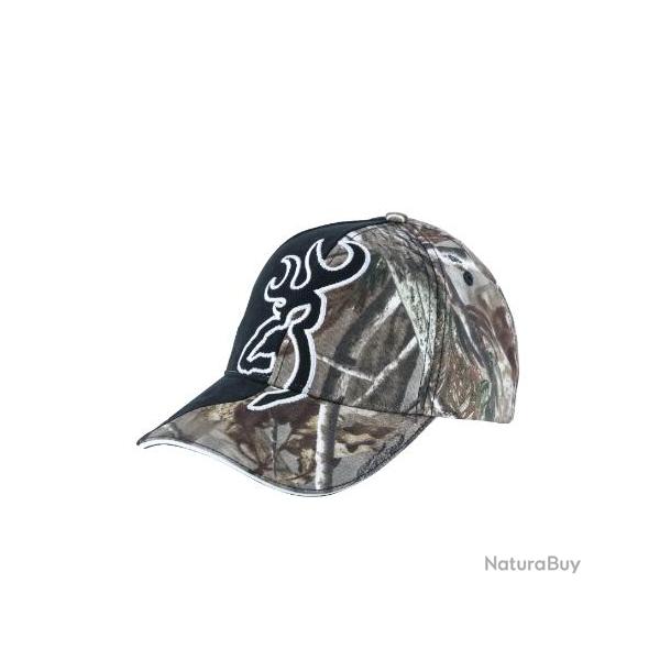 BROWNING CASQUETTE BIG BUCKMARK BLACK RTAP