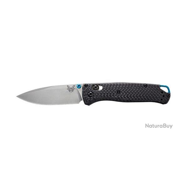 BUGOUT - LAME 82MM - MANCHE FIBRE DE CARBONE - CLIP RVERSIBLE