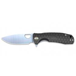 HONEY BADGER FLIPPER LARGE BLACK - LAME 92MM - MANCHE FRN - CLIP