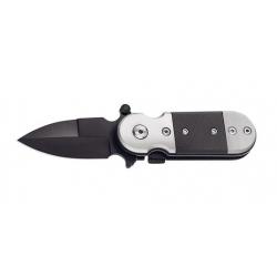 BOKER MAGNUM BLACK LIGHTNING - LAME 50MM - MANCHE G10/ACIER - CLIP