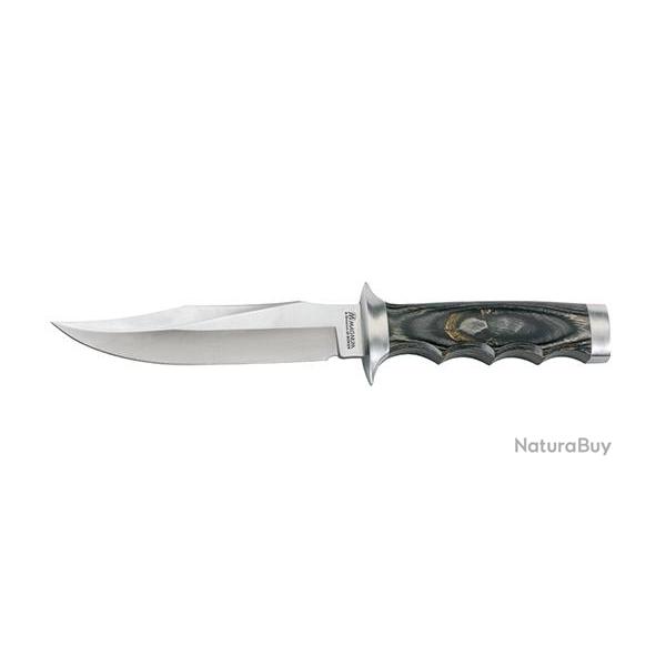 BOKER MAGNUM JUNGLE DEVIL - LAME 153MM - MANCHE CONTREPLAQU - ETUI CUIR