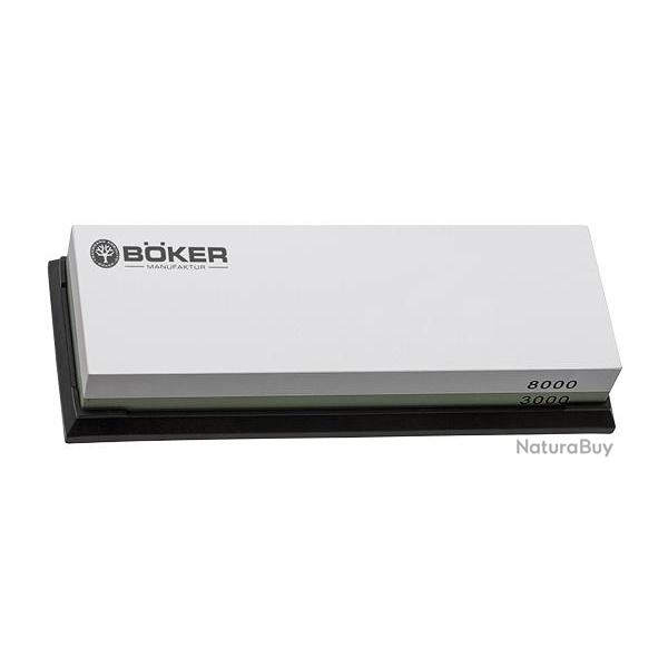 BOKER PLUS PIERRE D'AIGUISAGE SUR SUPPORT 3000/8000 SUR SOCLE