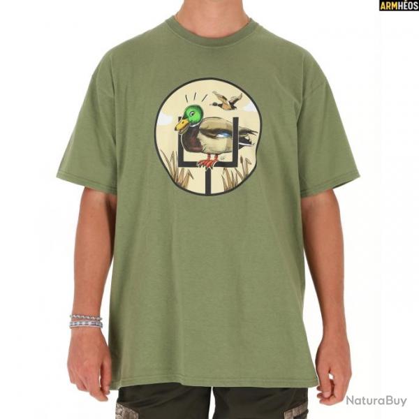 LOVERGREEN T SHIRT ENFANT KAKI CANARD