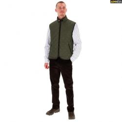 LOVERGREEN GILET MATELASSE DEBUCHER VERT