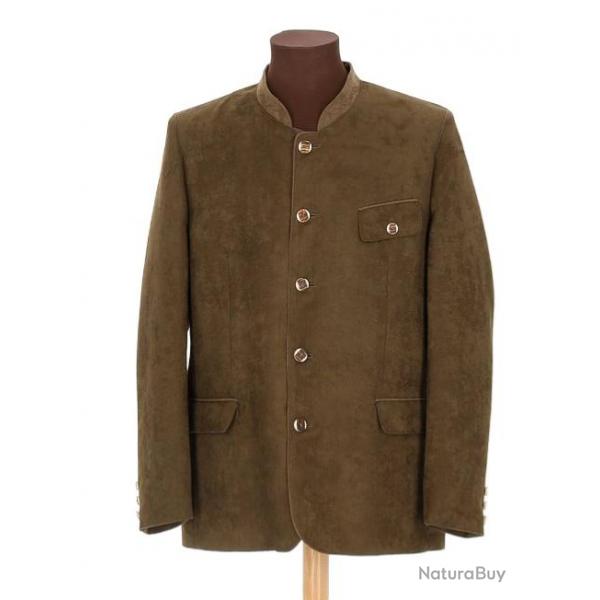 TRACHTEN VESTE VERTE ALCANTARA OLIVE