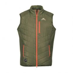 PROHUNT GILET CHAUFFANT HYBRID KAKI