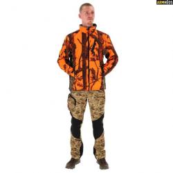 PERCUSSION BLOUSON CHASSE SOFTSHELL GHOSTCAMO