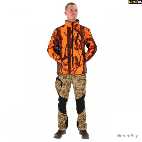 PERCUSSION BLOUSON CHASSE SOFTSHELL GHOSTCAMO