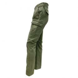 PROMO Pantalon homme cargo extensible kaki T36 (Taille 36)