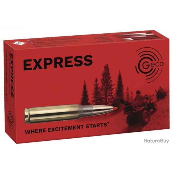 CARTOUCHES GECO EXPRESS CALIBRE 7X64 155GR 10 G (BOITE DE 20)