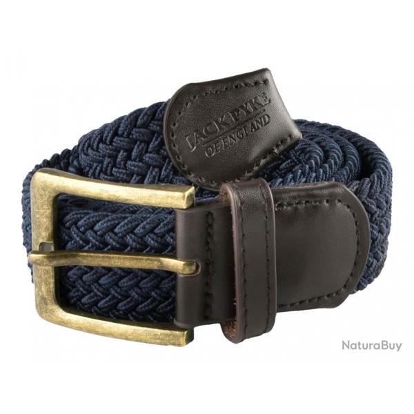 Ceinture lastique tresse Jack Pyke - Ceinture Bleue Marine