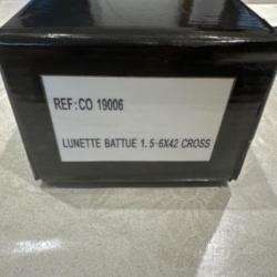 Lunette battue 1.5-6x42 cross