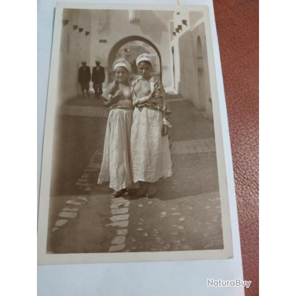 ancienne carte postale buste  2 femmes  nues mtiers et activit