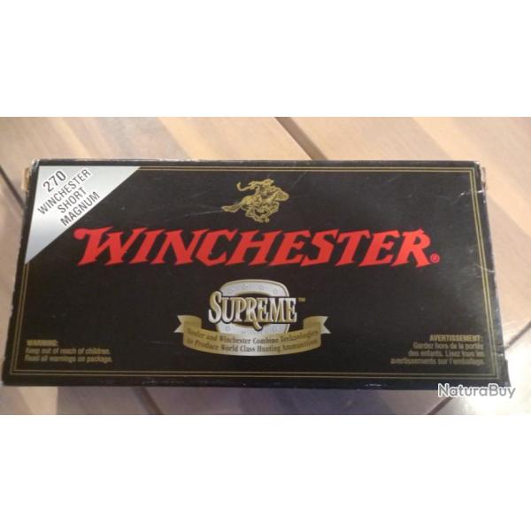 Balles calibre 270 WSM Winchester