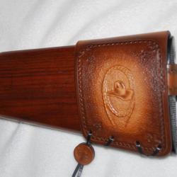 cartouchière de crosse pour levier sous garde cal. 30-30. modèle Winchester 94