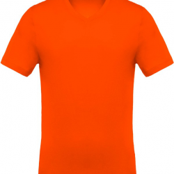 T-Shirt Homme 100% Coton ORANGE TAILLE 4xl