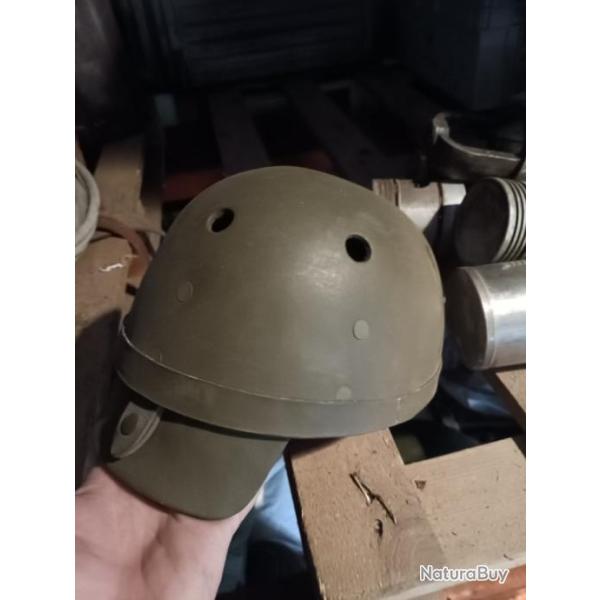 Casque de tankiste franais . N2