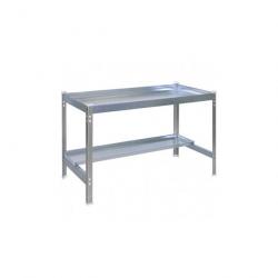 Table de préparation jardinage Simon Rack Desk 150x60cm galvanisé SIMONRACK